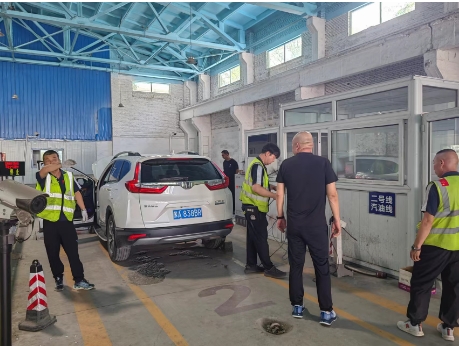 【分局动态】呼和浩特市生态环境局回民区分局联合多部门开展机动车检测机构监督检查